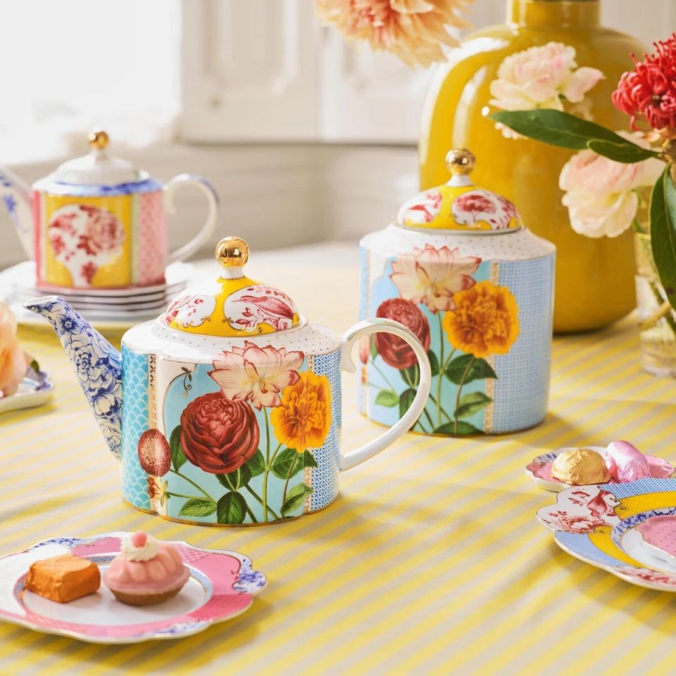 Pembe Porselen Pasta Tabağı 17 Cm Royal Collection by Pip Studio 51001096