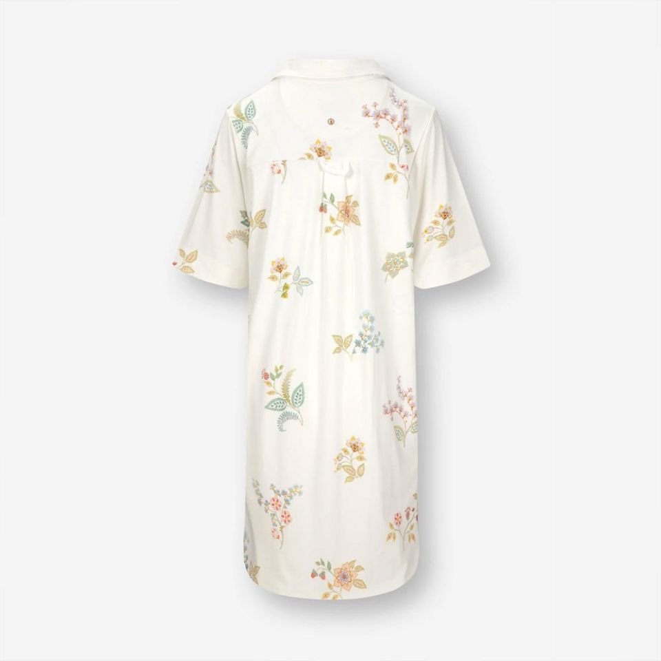 Beyaz Viscose Gecelik Devi Collection by Pip Studio Medium