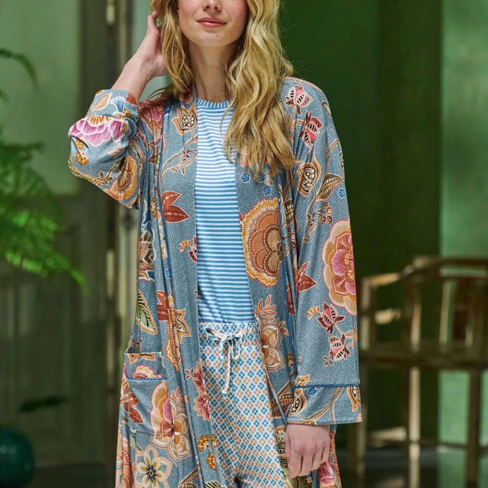 Mavi Viscose Kimono Nisha Collection by Pip Studio Small