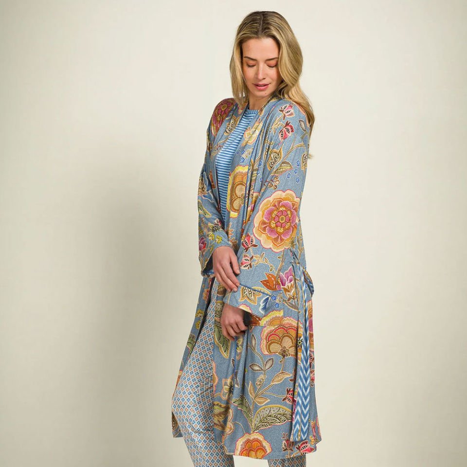 Mavi Viscose Kimono Nisha Collection by Pip Studio Small