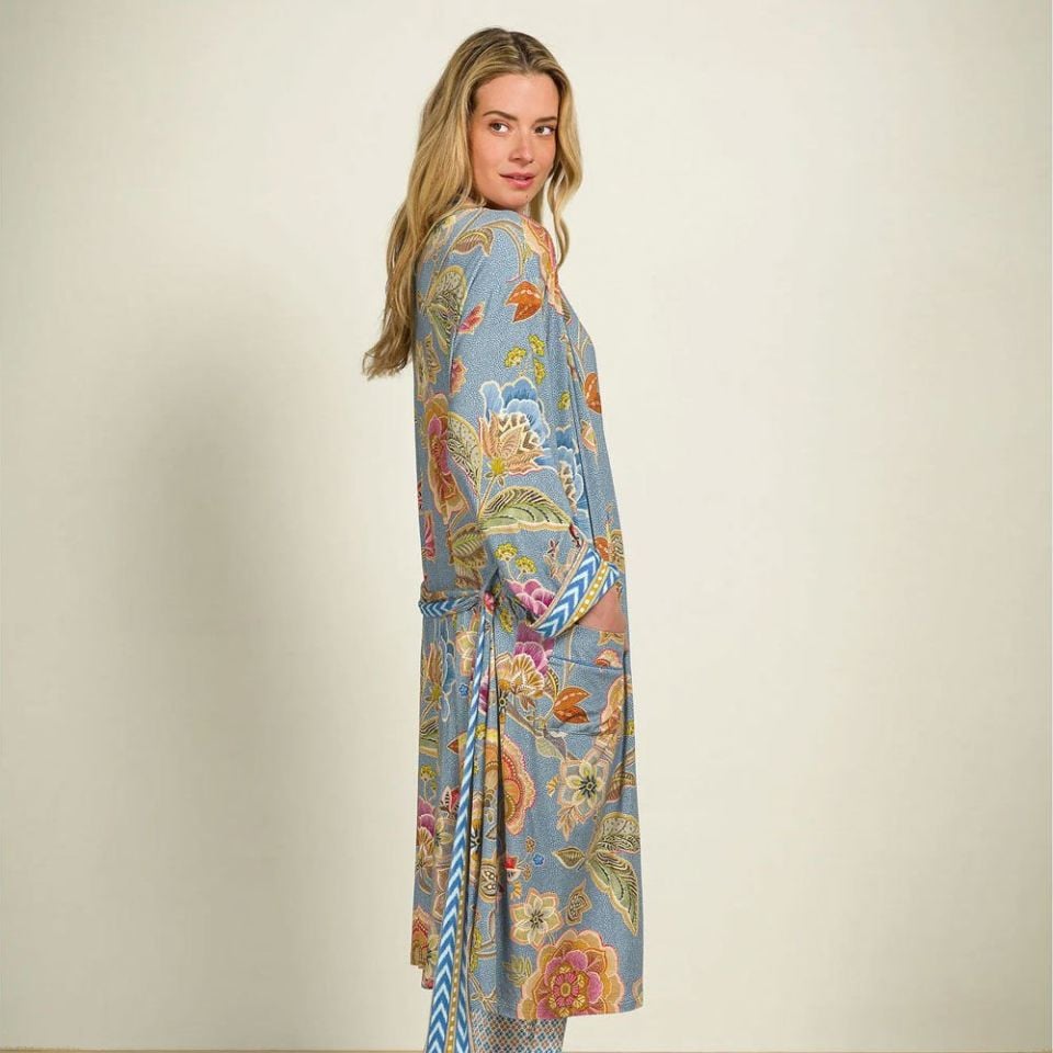 Mavi Viscose Kimono Nisha Collection by Pip Studio Medium