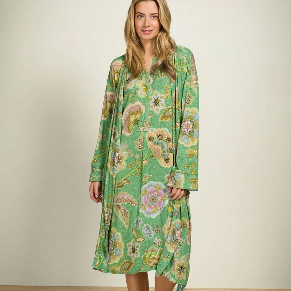 Yeşil Viscose Kimono Nisha Collection by Pip Studio Small