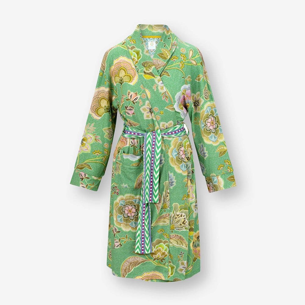 Yeşil Viscose Kimono Nisha Collection by Pip Studio Small