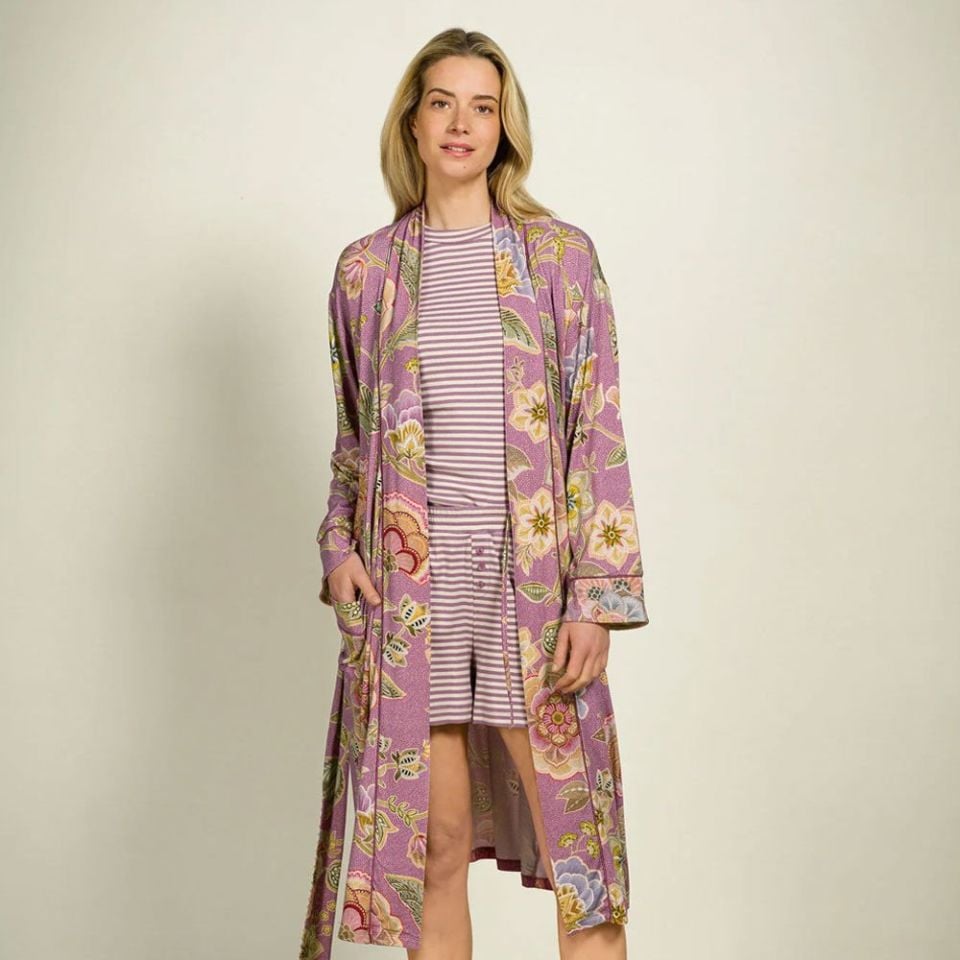 Lila Viscose Kimono Nisha Collection by Pip Studio Medium