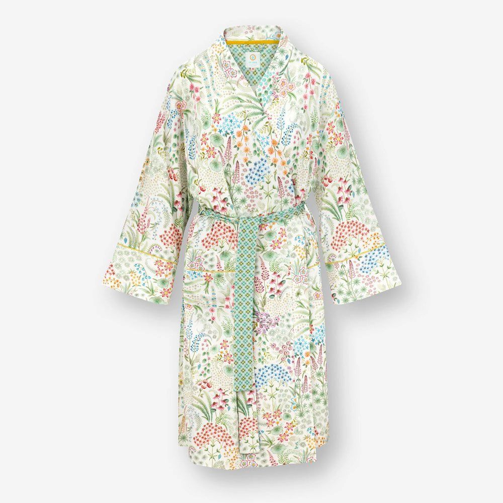 Beyaz Viscose Kimono Naomi Collection by Pip Studio Medium