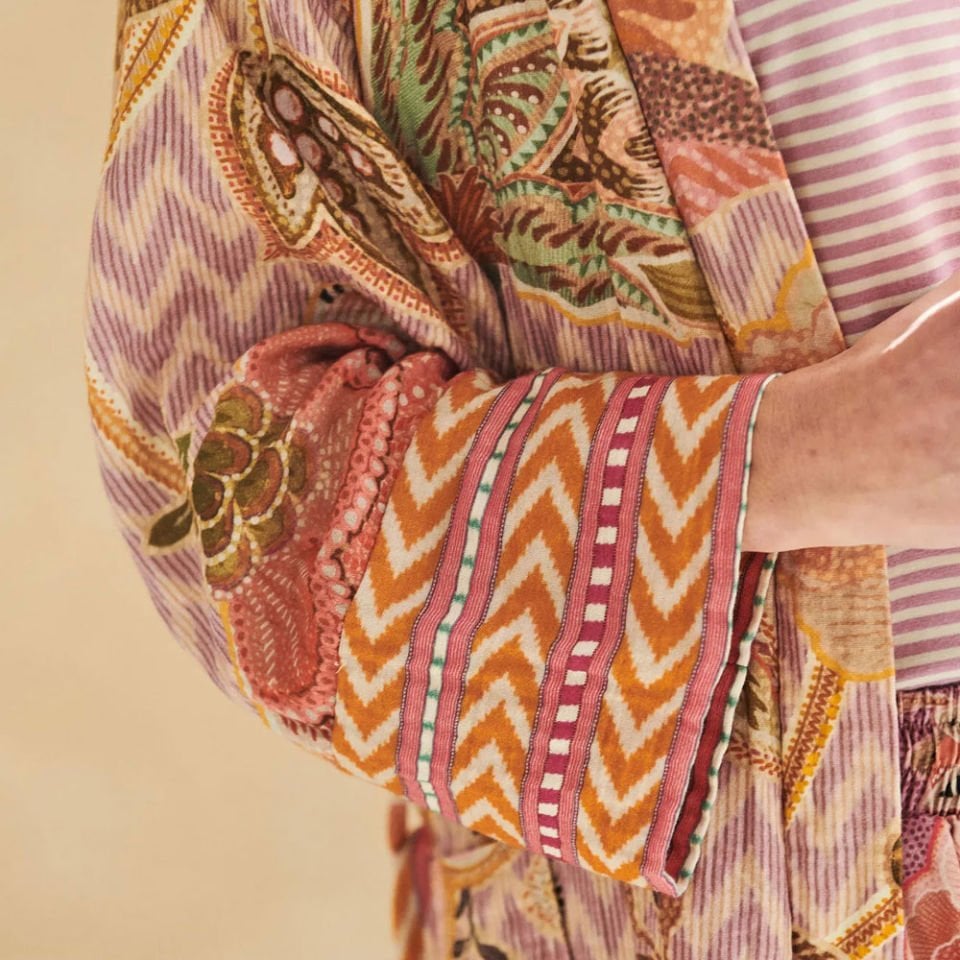 Lila Cotton Kimono Noa Collection by Pip Studio Small