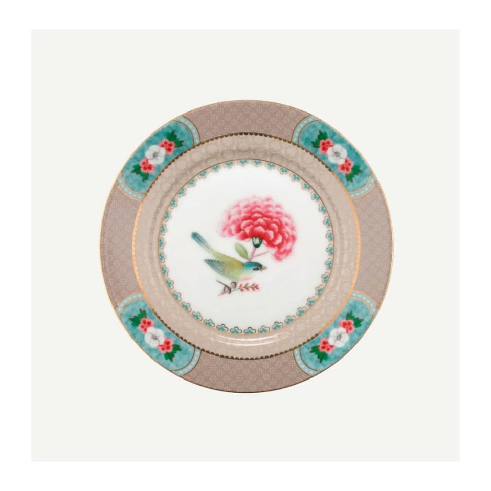 Haki Porselen Pasta Tabağı 17 Cm Blushing Birds Collection by Pip Studio