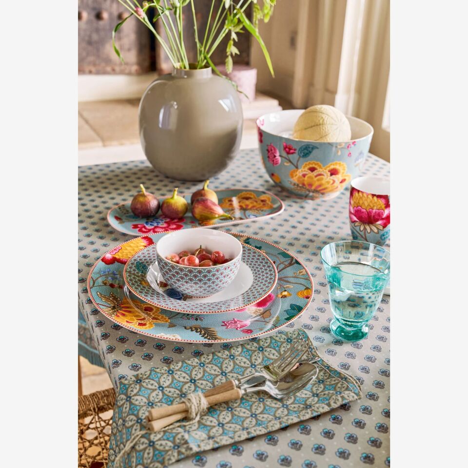 Mavi Porselen Kahvaltı Tabağı Fantasy Blooming Tales Collection | by Pip Studio