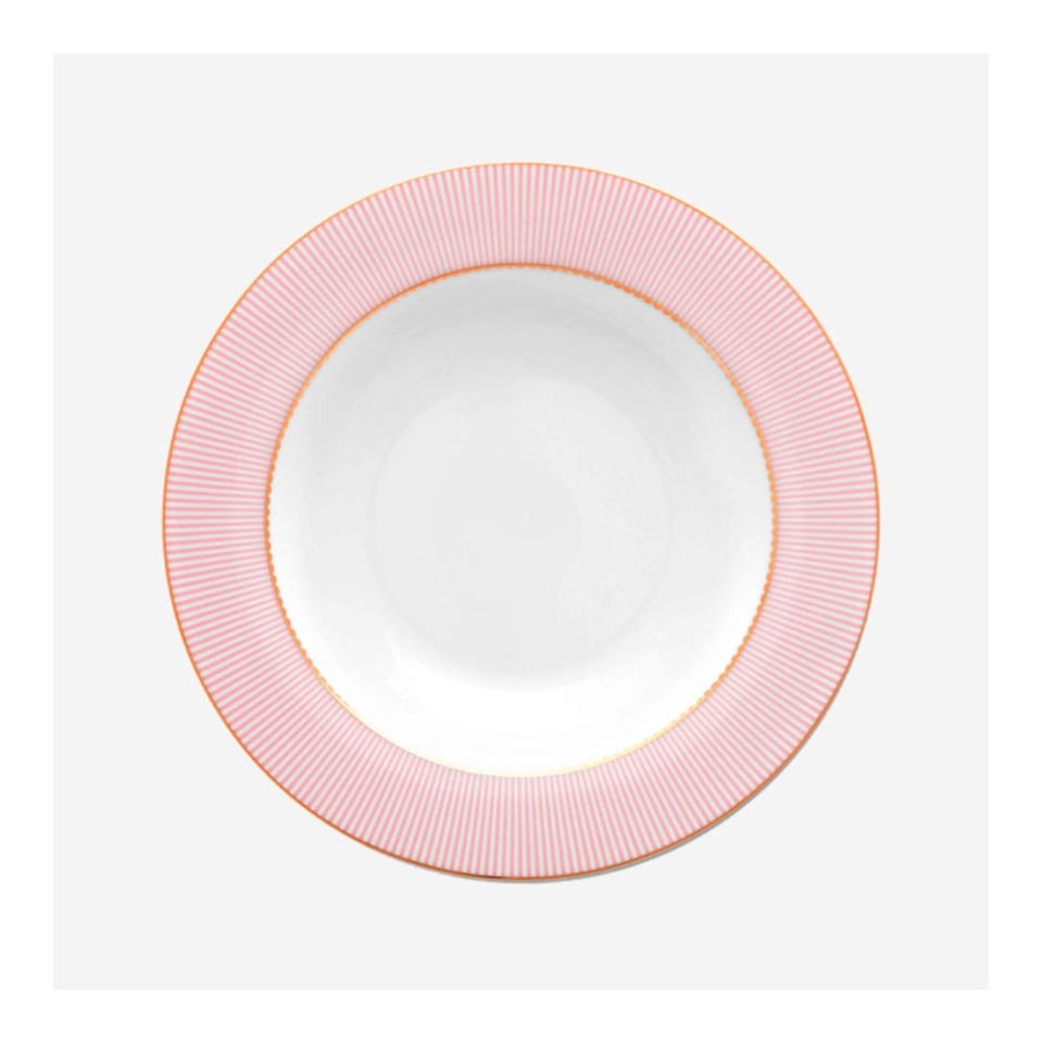 Pembe Porselen Çukur Tabak 21,5 Cm La Majorelle Collection by Pip Studio