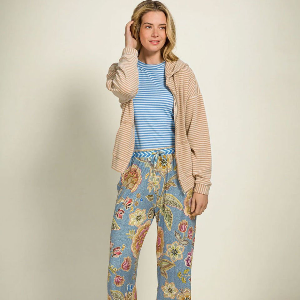 Mavi Viscose Pantolon Belin Collection by Pip Studio Small