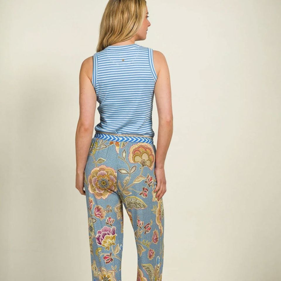 Mavi Viscose Pantolon Belin Collection by Pip Studio Medium