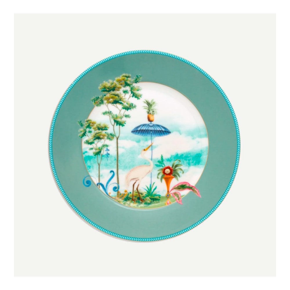 Mavi Porselen Kahvaltı Tabağı 21 Cm Jolie Collection by Pip Studio