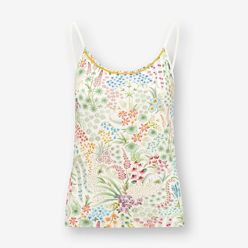 Beyaz Viscose Bluz Selina Collection by Pip Studio Medium