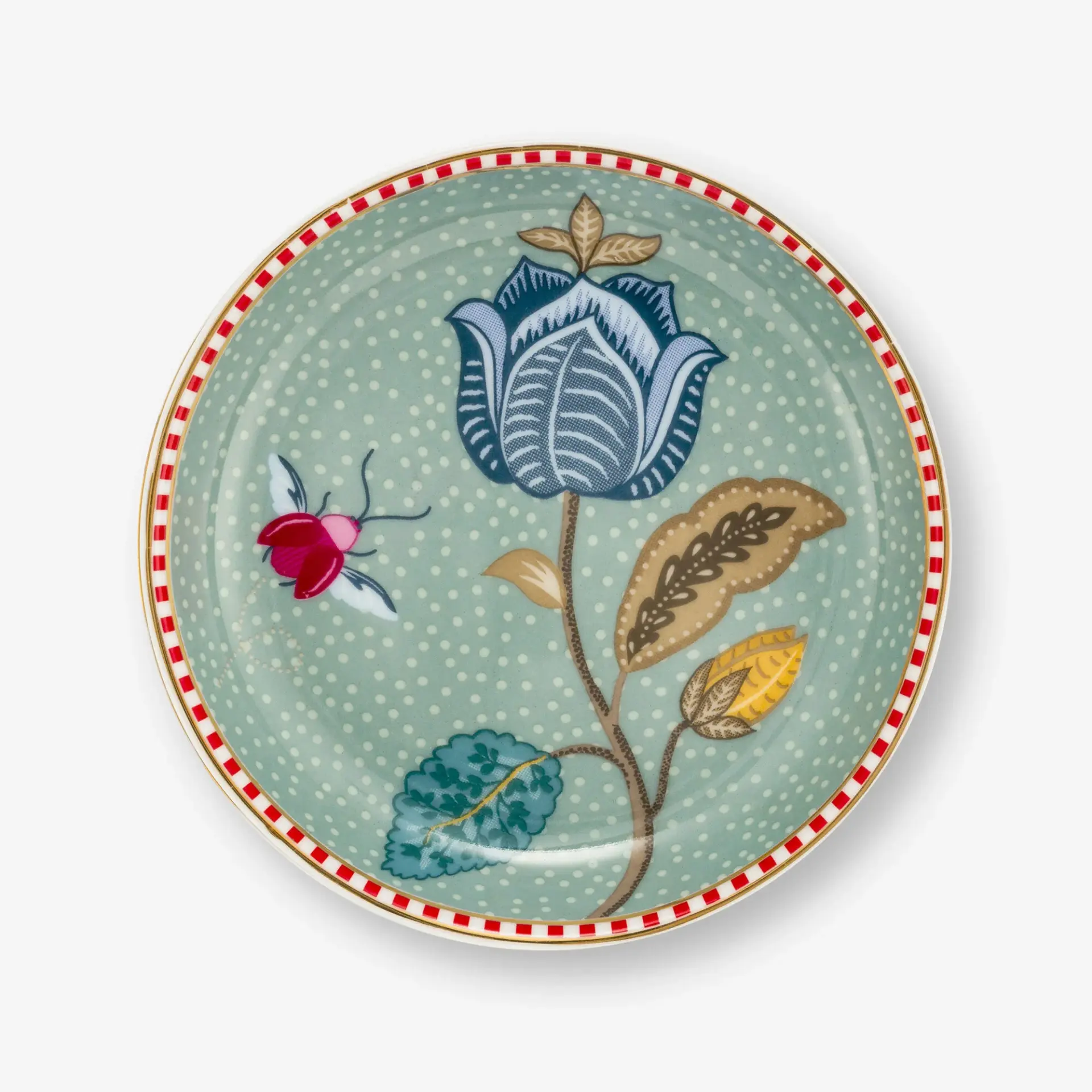 Fantasy Blooming Tales Mavi Çay Tabağı 9 cm