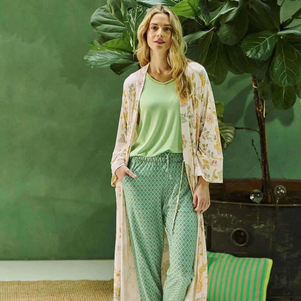 Beyaz Viscose Kimono Noa Collection by Pip Studio Small