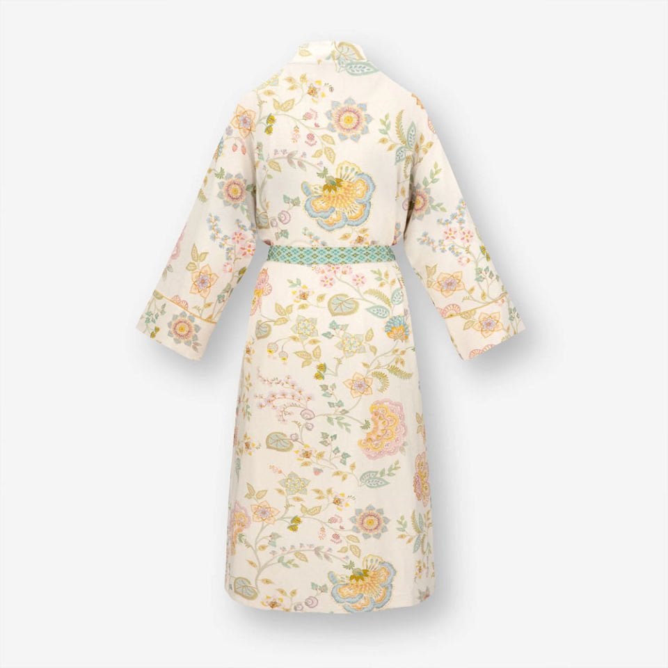 Beyaz Viscose Kimono Noa Collection by Pip Studio Small