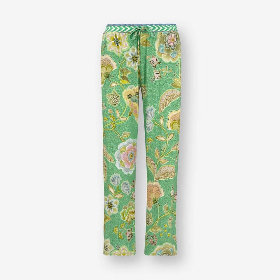 Yeşil Viscose Pantolon Belin Collection by Pip Studio Small