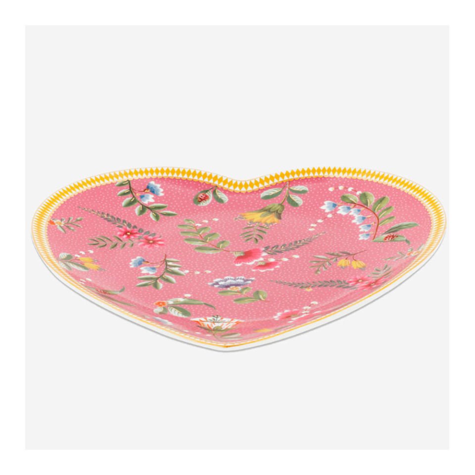 2'Li Pembe Porselen Kalpli Tabak 21,5 Cm La Majorelle Collection by Pip Studio