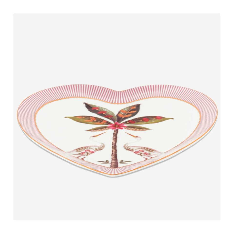 2'Li Pembe Porselen Kalpli Tabak 21,5 Cm La Majorelle Collection by Pip Studio