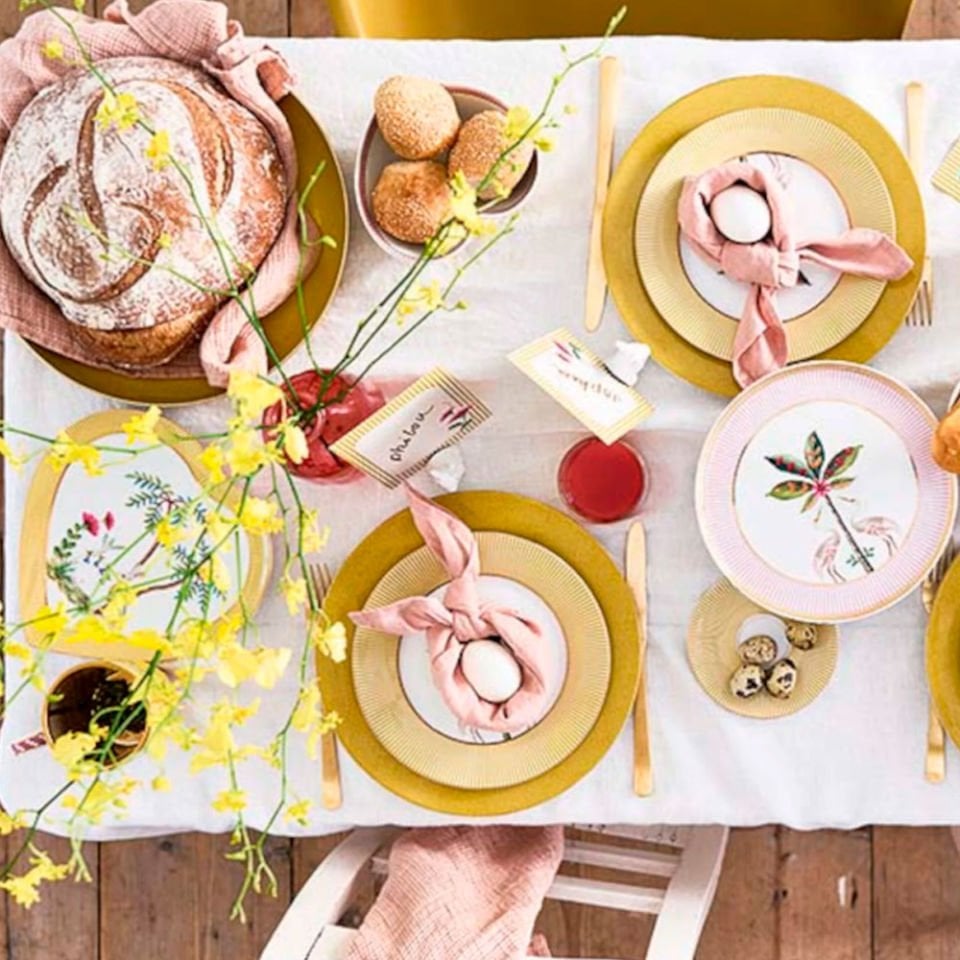 Sarı Porselen Pasta Tabağı 17 Cm La Majorelle Collection by Pip Studio