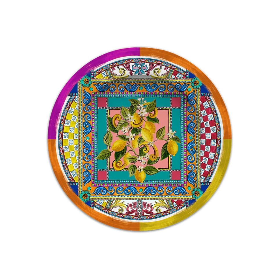 Baci Milano Ortigia Yemek Tabağı 28 cm