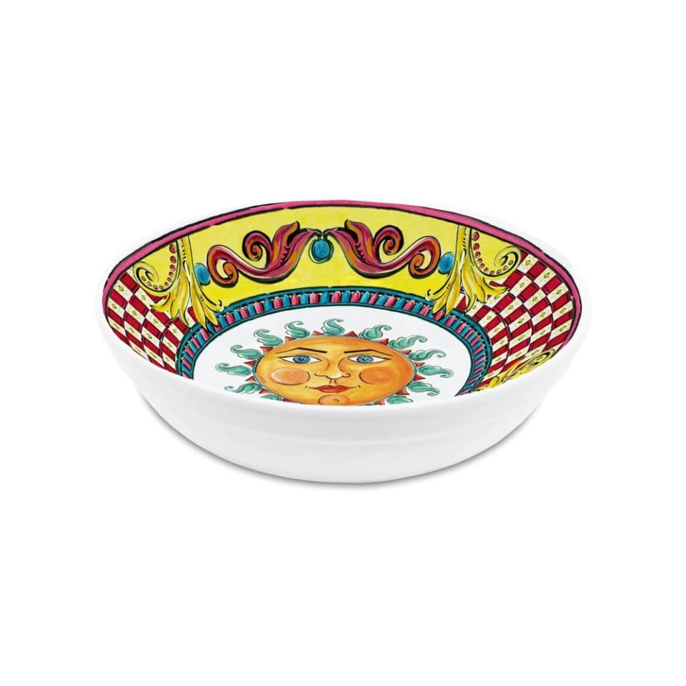 Baci Milano Sicily Çorba Kasesi Turuncu 23 cm