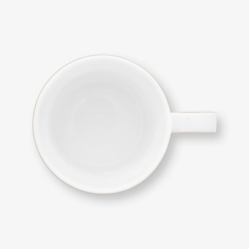 Love Birds Yeşil Madalyon Desenli İkili Küçük Mug Seti 150 ml