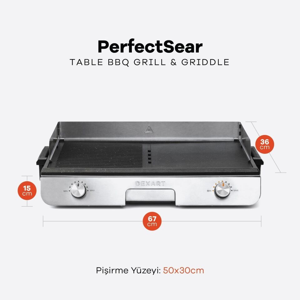 Dexart PerfectSear Table BBQ Izgara(DT-06)