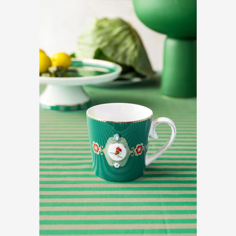 Pip Studio Yeşil Porselen Kupa Seti 250 Ml