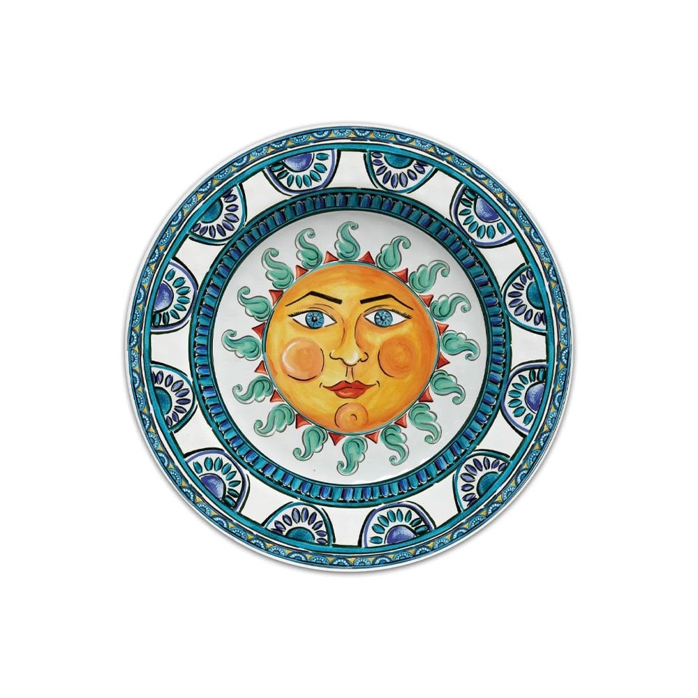 Baci Milano Sicily Tatlı Tabağı Mavi 21 cm