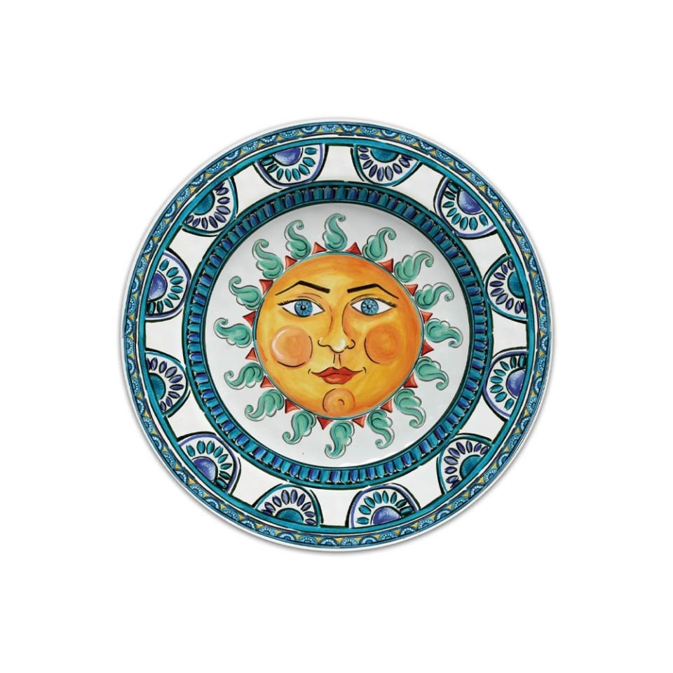 Baci Milano Sicily Tatlı Tabağı Mavi 21 cm