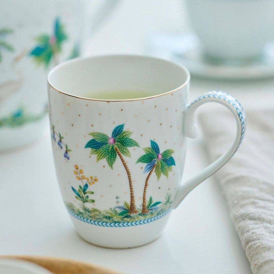 Beyaz Porselen Kupa Seti 350 Ml Jolie Collection by Pip Studio