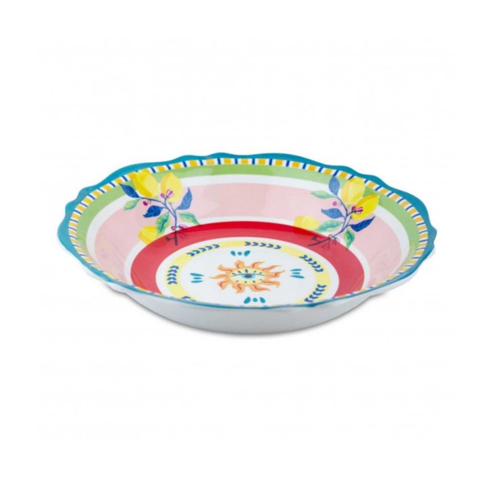 Mamma Mia Limon Desenli Salata Kasesi 35 cm x 7 cm