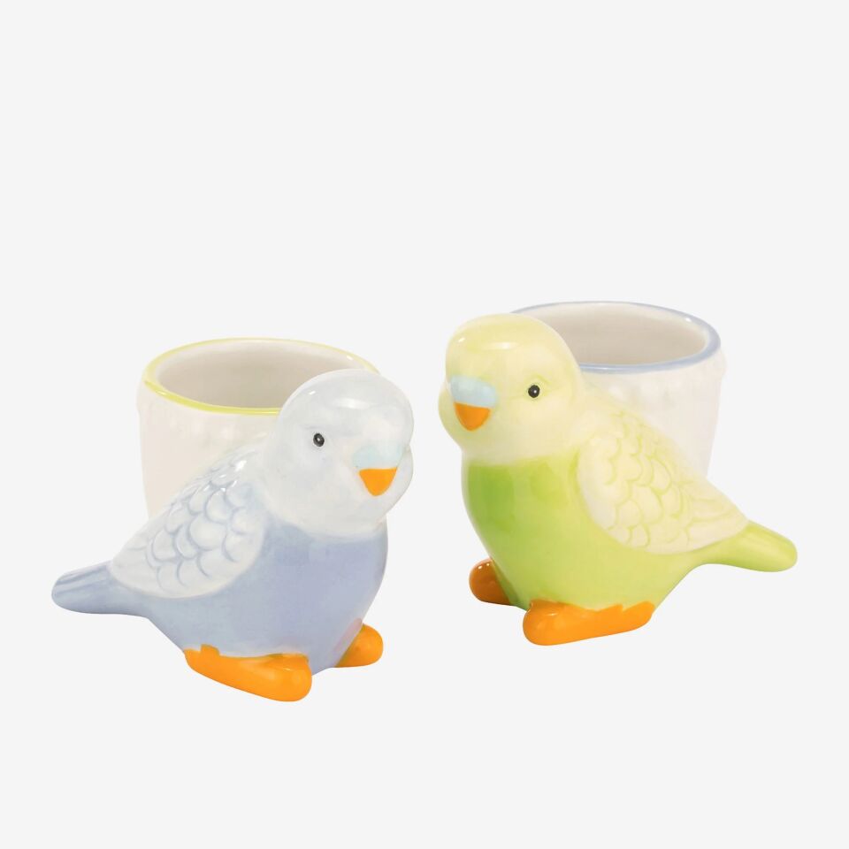 Cath Kidston Mavi Seramik Yumurtalık 6,5X3,5 Cm