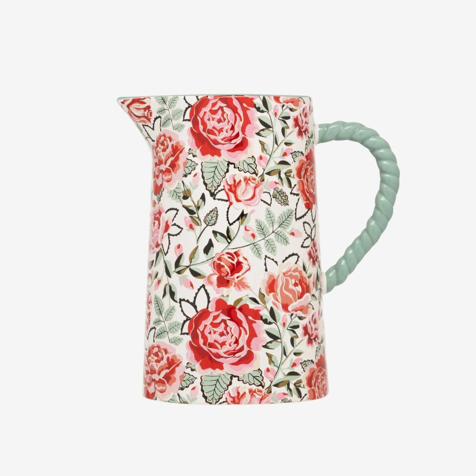 Cath Kidston Yeşil Porselen Sürahi 1000 Ml