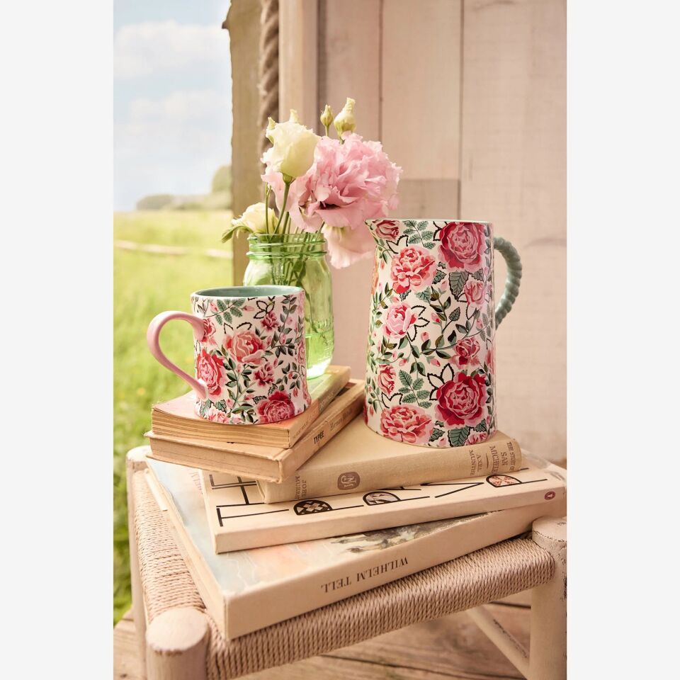 Cath Kidston Yeşil Porselen Sürahi 1000 Ml