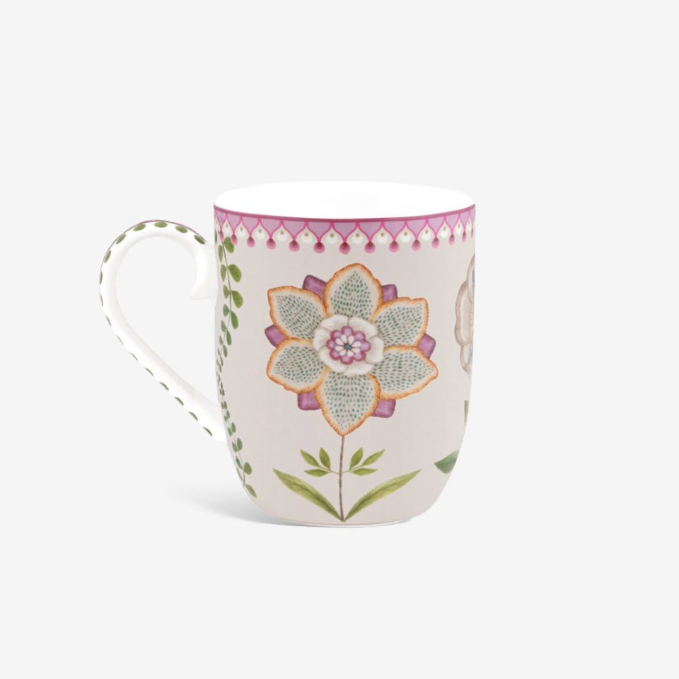 Mor Porselen Kupa Seti 145 Ml Lily & Lotus Collection by Pip Studio