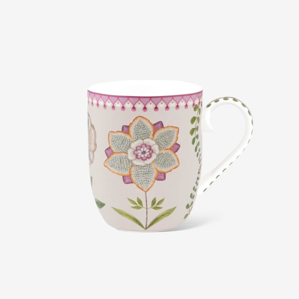 Mor Porselen Kupa Seti 145 Ml Lily & Lotus Collection by Pip Studio