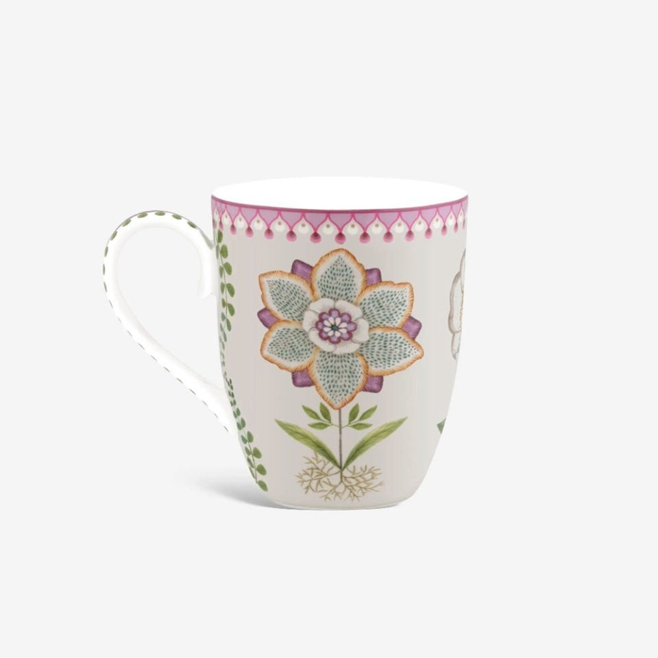 Mor Porselen Kupa Seti 350 Ml Lily & Lotus Collection by Pip Studio