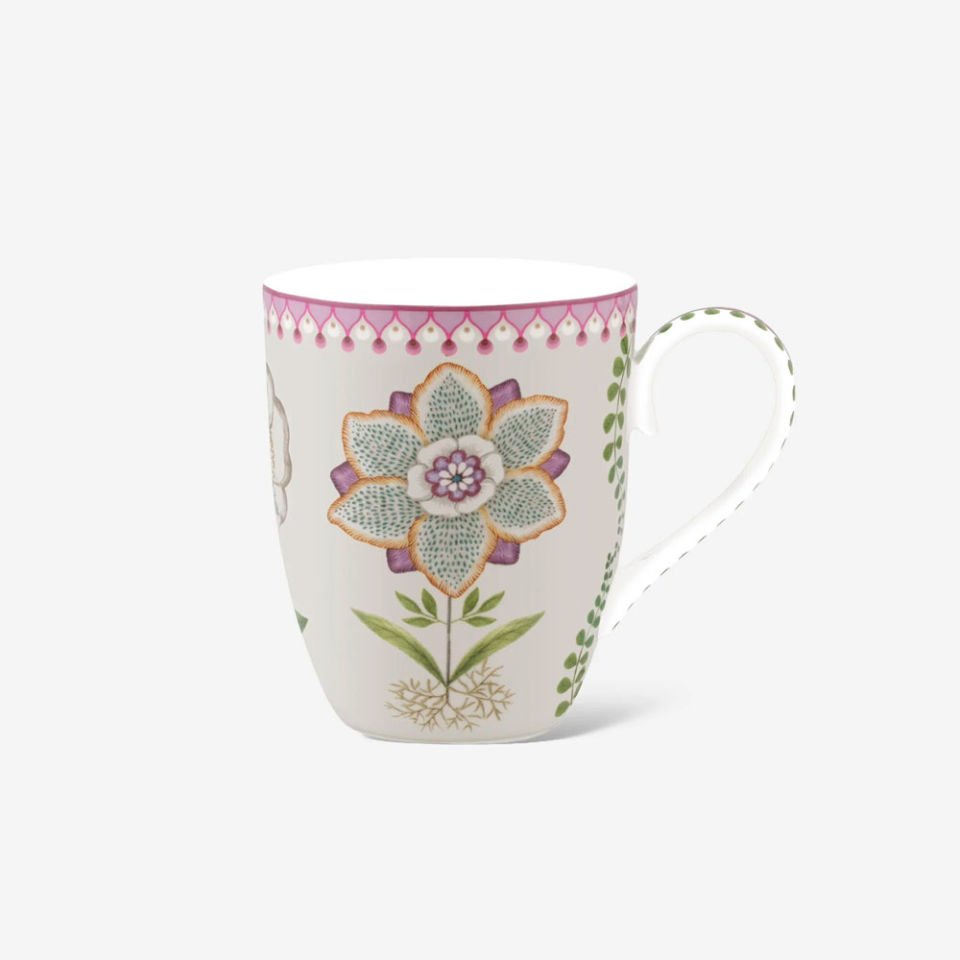 Mor Porselen Kupa Seti 350 Ml Lily & Lotus Collection by Pip Studio
