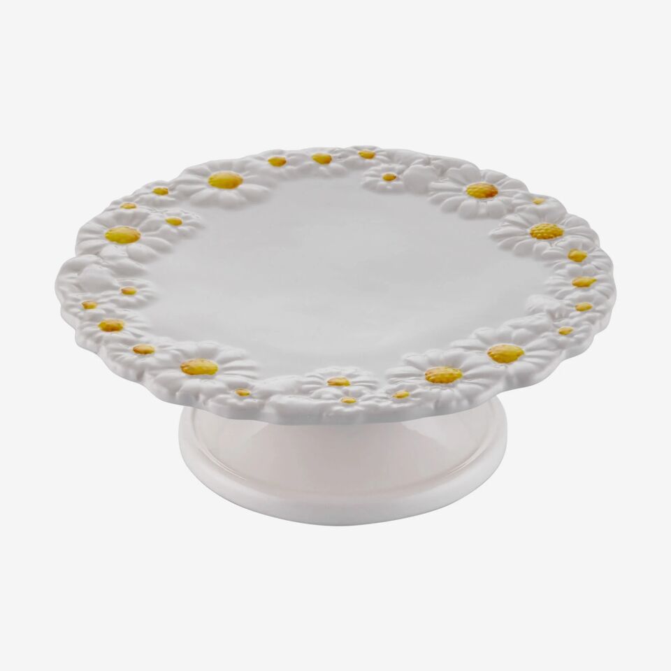 Camomilla Beyaz Mini Kek Standı 22x22 cm