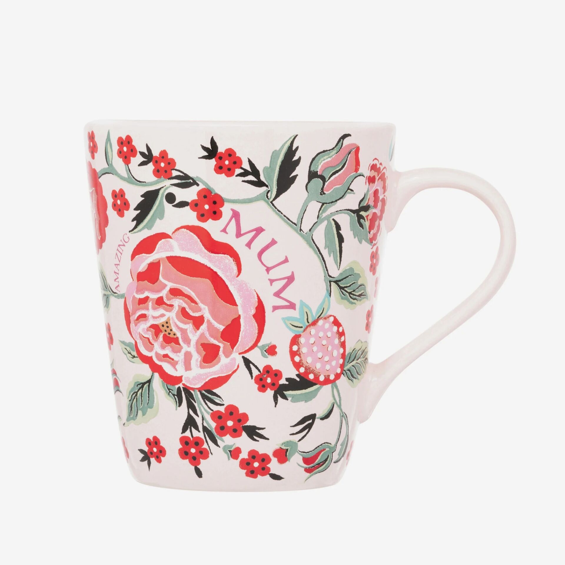 Cath Kidston Kırmızı Porselen Kupa 375 Ml