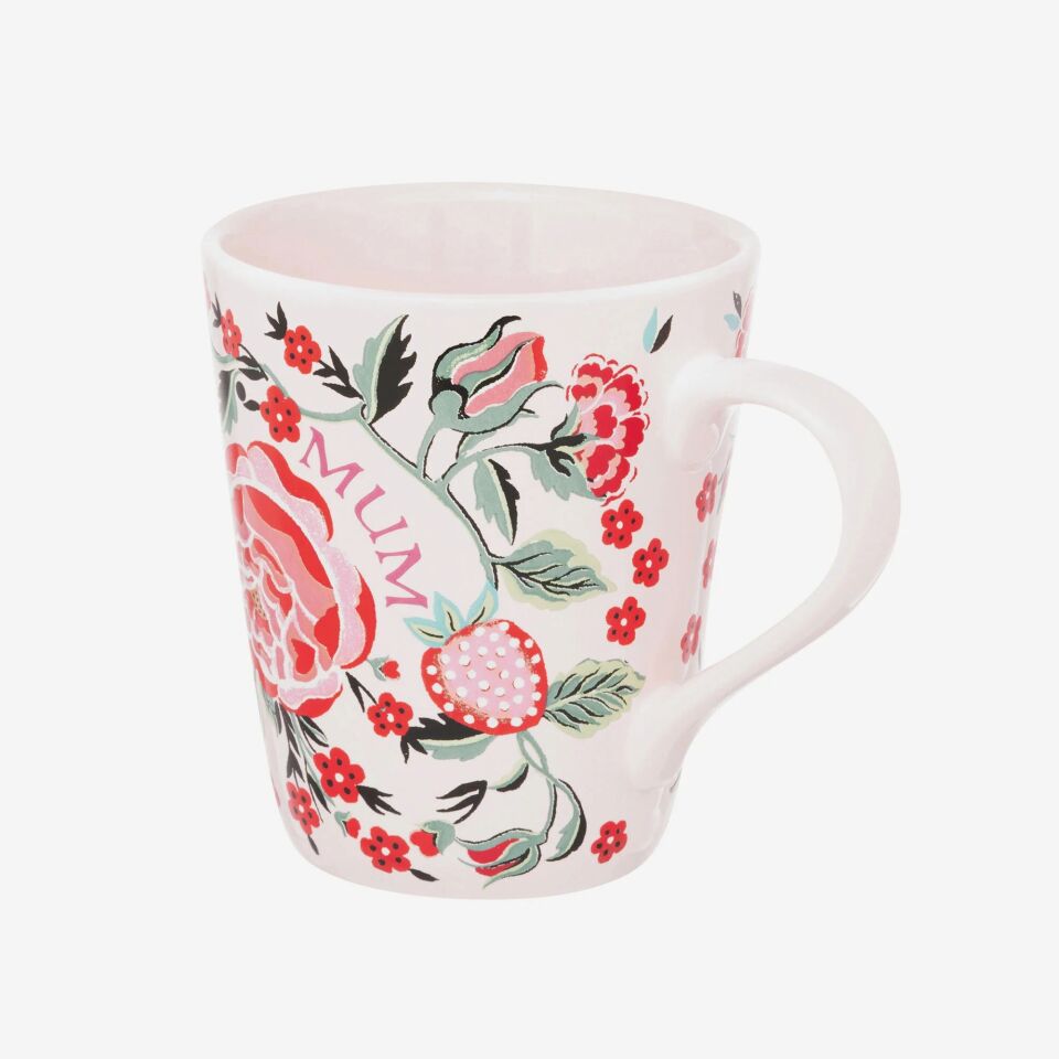 Cath Kidston Kırmızı Porselen Kupa 375 Ml