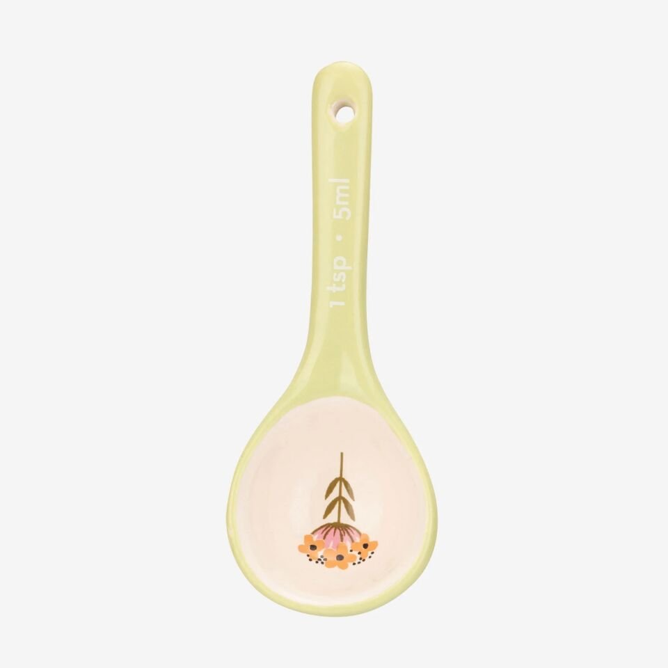 Cath Kidston Turuncu Porselen Ölçü Kaşığı Seti 15 Ml