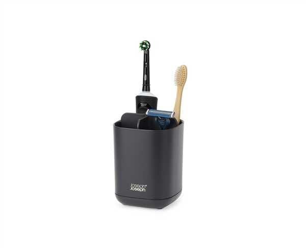 JJ_Easy Store_Toothbrush_Caddy_(70598) Dişfırçalık Siyah