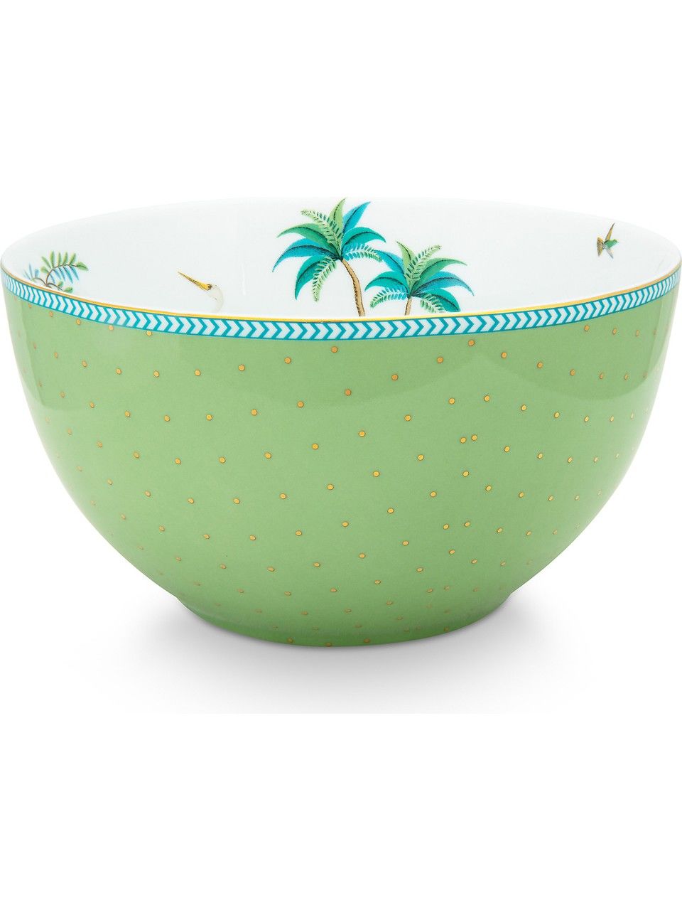 Yeşil Porselen Kase 15 Cm Jolie Collection by Pip Studio