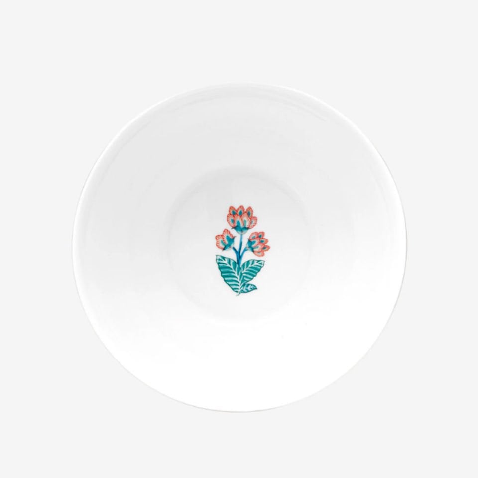 Mavi Porselen Kase 18 Cm Flower Festival Collection by Pip Studio