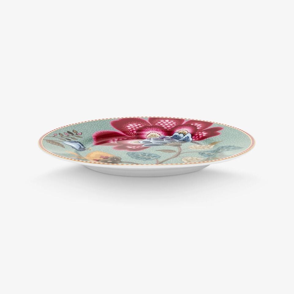 Pip Studio Mavi Porselen Pasta Tabağı 17 Cm