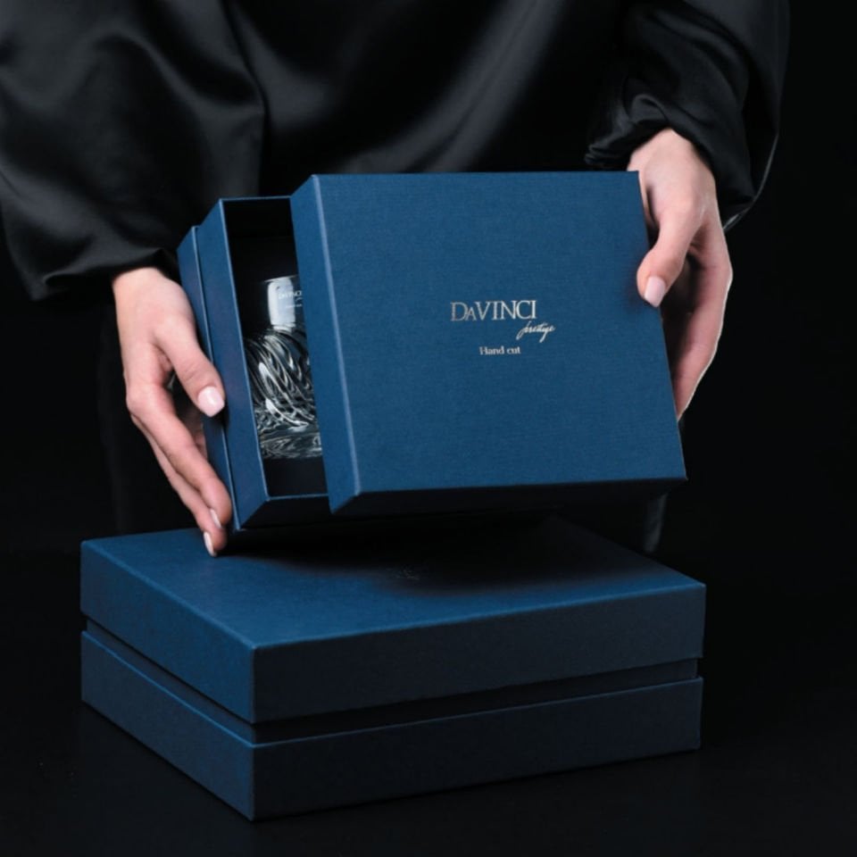 Da Vinci Skultura 3'lü Viski Seti 800 ml/290 ml