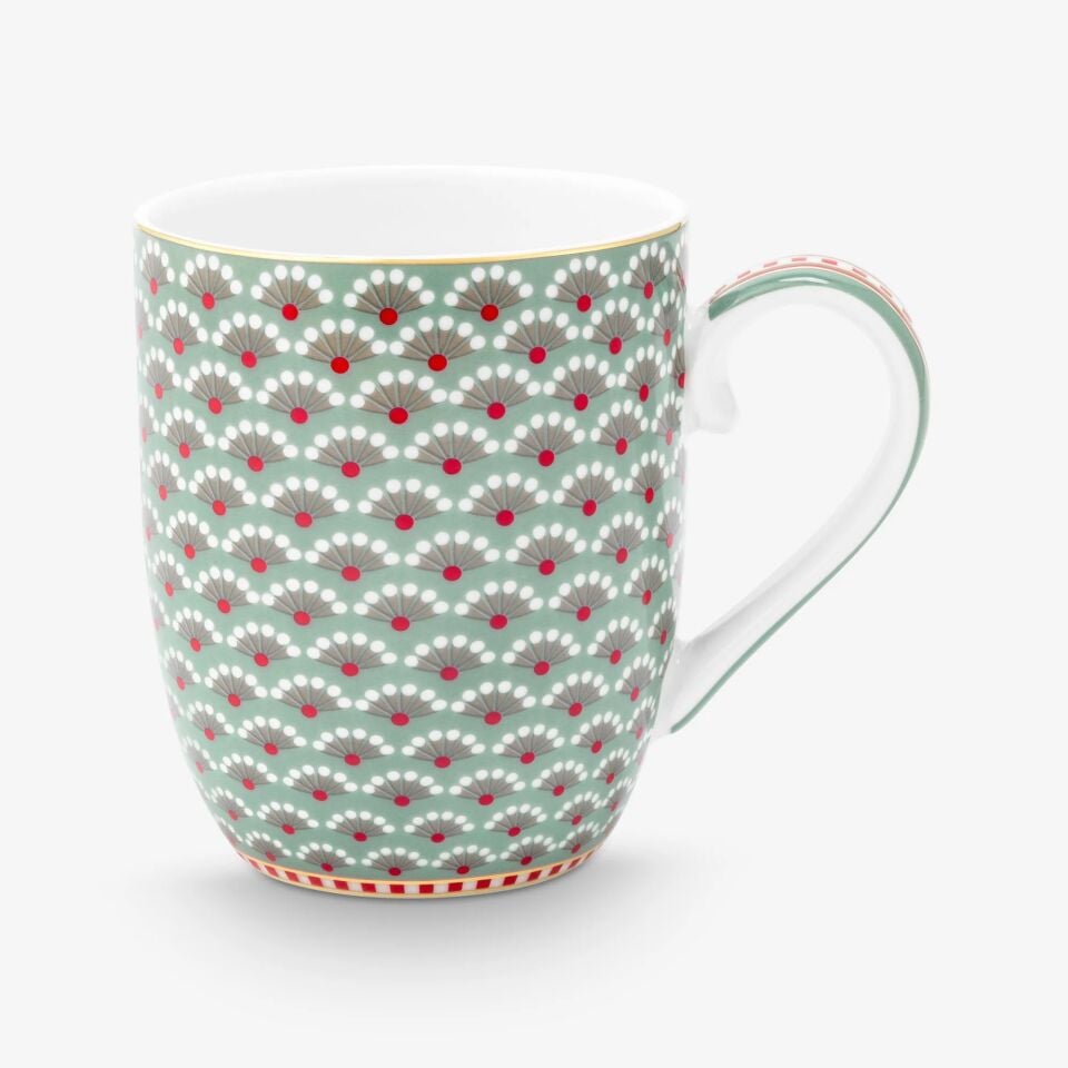 Pip Studio Mavi Porselen Kupa 145 Ml